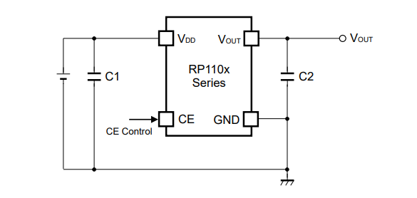 Nisshinbo RP110x LDO Voltage Regulators